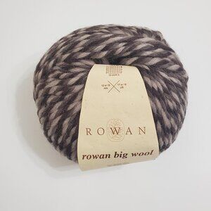 Rowan Big Wool Yarn 100% Merino Wool #35 100g 1 Ball Gray